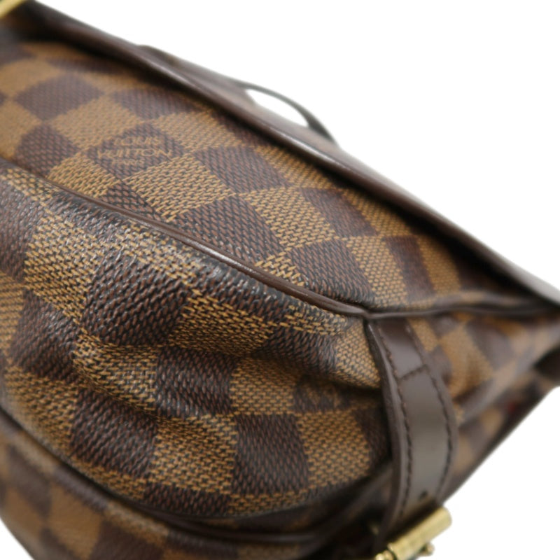 LOUIS VUITTON Damier Saumur 30 Saddle Crossbody Bag Brown