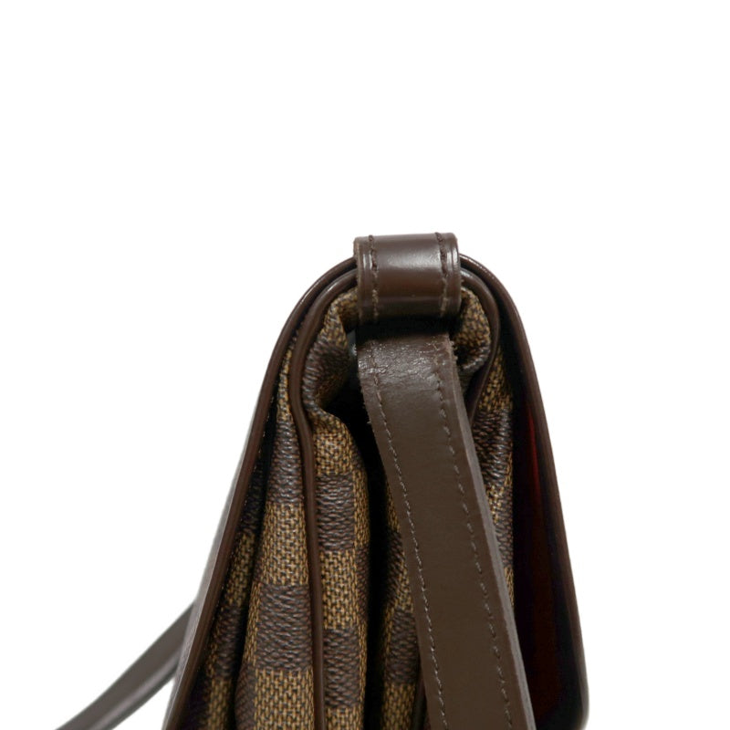 LOUIS VUITTON Damier Saumur 30 Saddle Crossbody Bag Brown