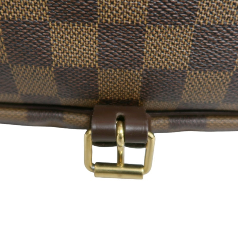LOUIS VUITTON Damier Saumur 30 Saddle Crossbody Bag Brown