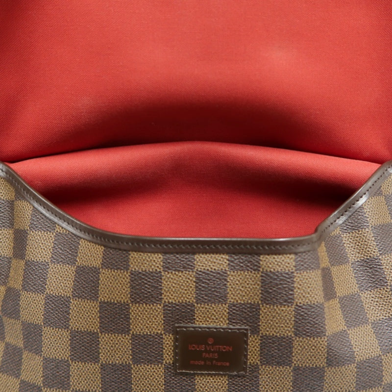 LOUIS VUITTON Damier Saumur 30 Saddle Crossbody Bag Brown