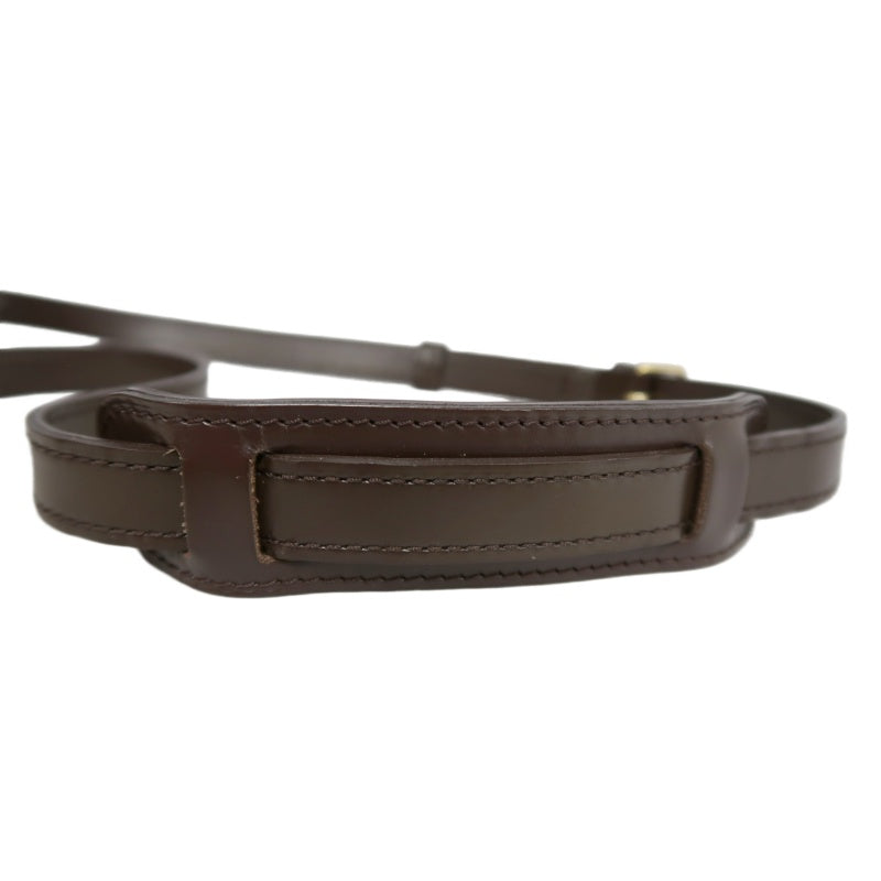 LOUIS VUITTON Damier Saumur 30 Saddle Crossbody Bag Brown
