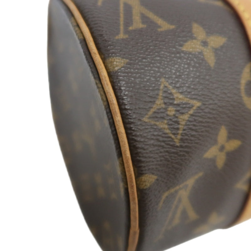 LOUIS VUITTON Monogram Papillon 26 Handbag Brown