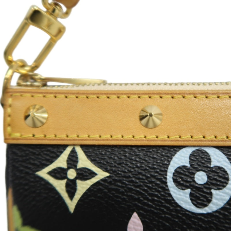 LOUIS VUITTON Monogram Multicolore Pochette Accessoires Pouch Black