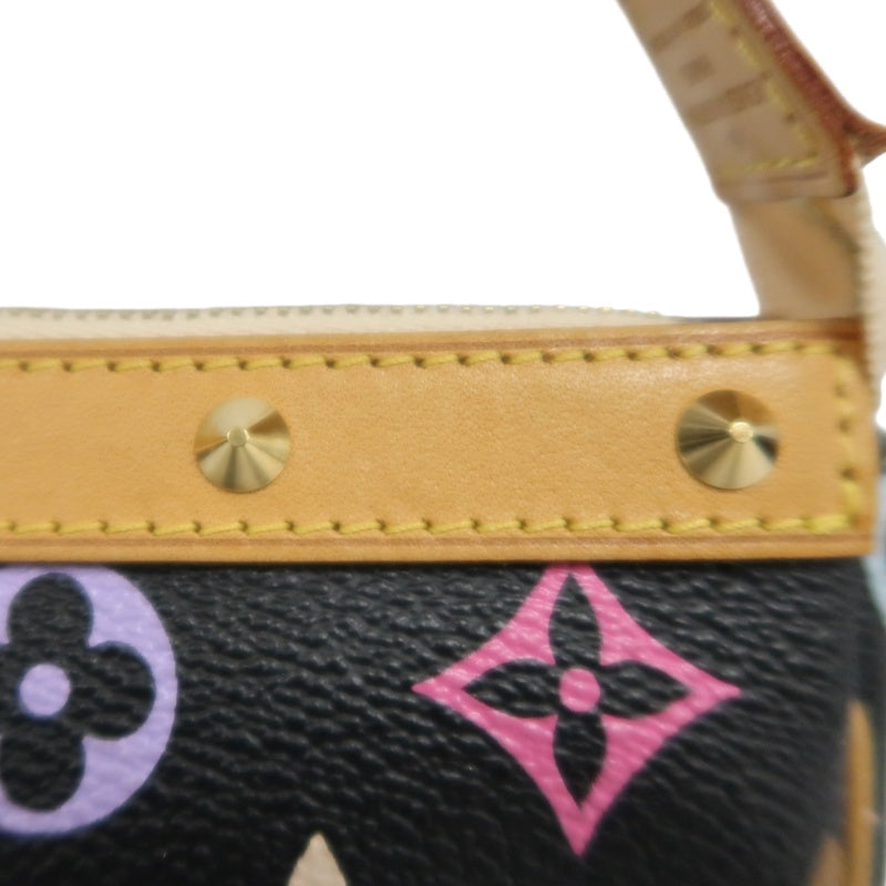 LOUIS VUITTON Monogram Multicolore Pochette Accessoires Pouch Black