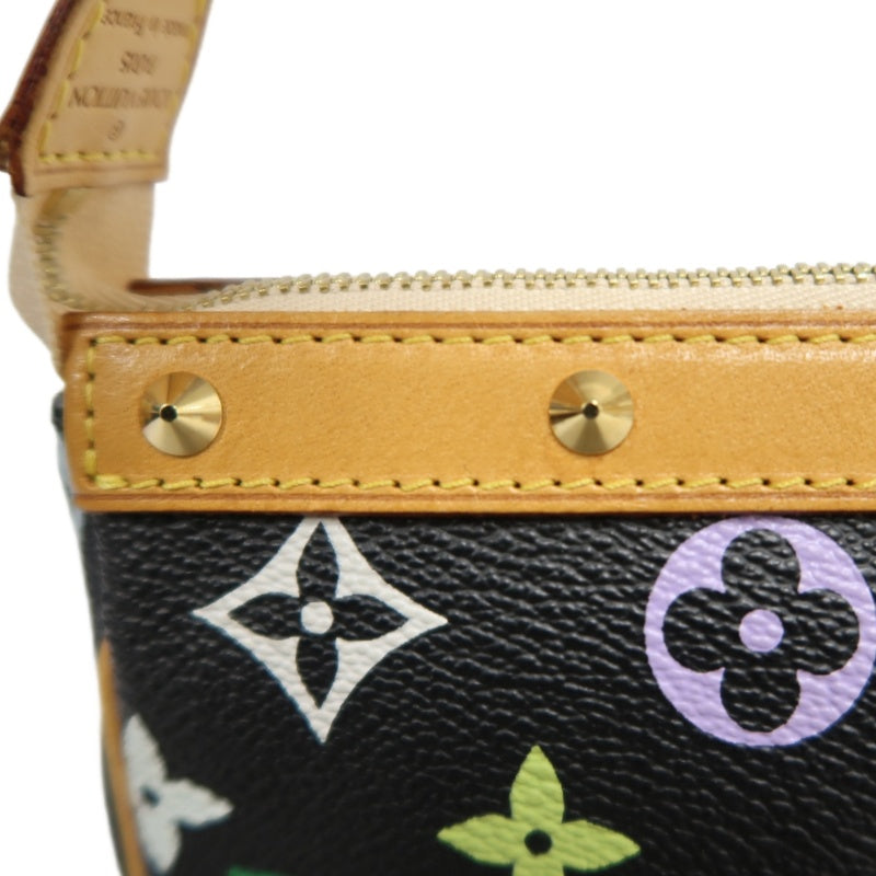 LOUIS VUITTON Monogram Multicolore Pochette Accessoires Pouch Black