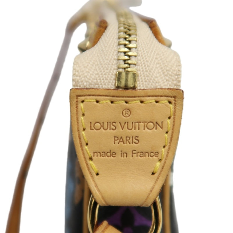 LOUIS VUITTON Monogram Multicolore Pochette Accessoires Pouch Black