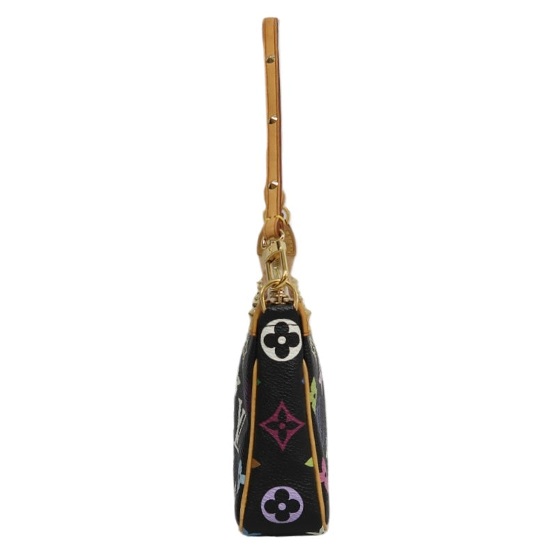 LOUIS VUITTON Monogram Multicolore Pochette Accessoires Pouch Black