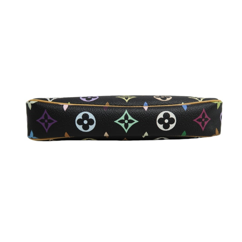 LOUIS VUITTON Monogram Multicolore Pochette Accessoires Pouch Black