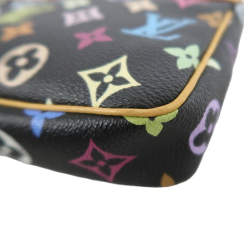 LOUIS VUITTON Monogram Multicolore Pochette Accessoires Pouch Black