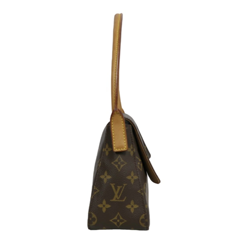 LOUIS VUITTON  Monogram  Mini Looping Mini Shoulder Bag Brown