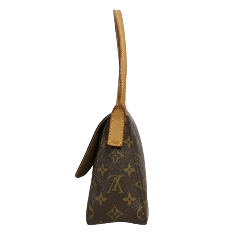 LOUIS VUITTON  Monogram  Mini Looping Mini Shoulder Bag Brown