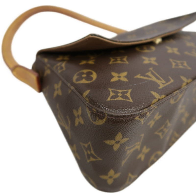 LOUIS VUITTON  Monogram  Mini Looping Mini Shoulder Bag Brown