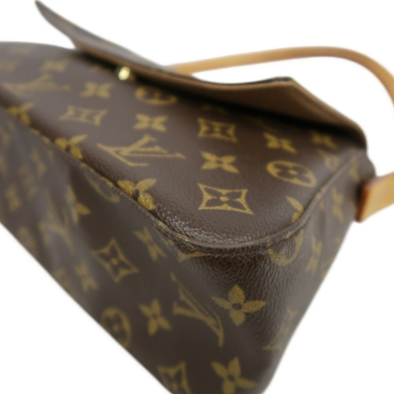 LOUIS VUITTON  Monogram  Mini Looping Mini Shoulder Bag Brown