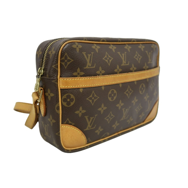 LOUIS VUITTON Monogram Trocadero 27 Shoulder Bag 　 Brown