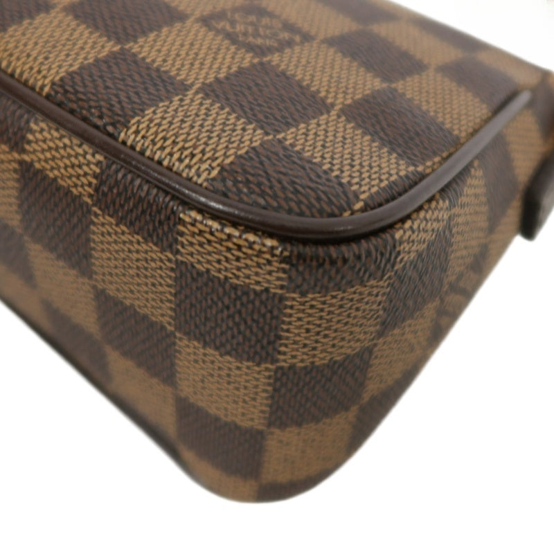 LOUIS VUITTON Damier Recolleta Shoulder Bag Damier Coated Canvas Brown