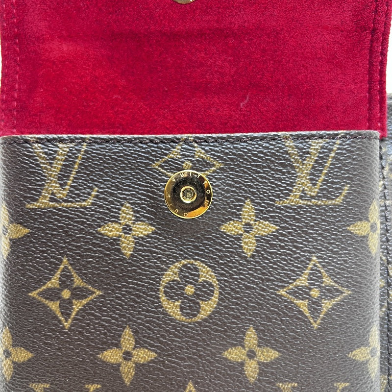 LOUIS VUITTON Monogram 　Vivacite PM Crossbody Bag Brown