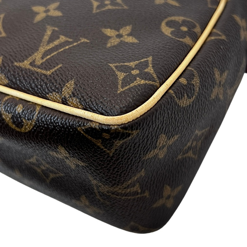 LOUIS VUITTON Monogram 　Vivacite PM Crossbody Bag Brown