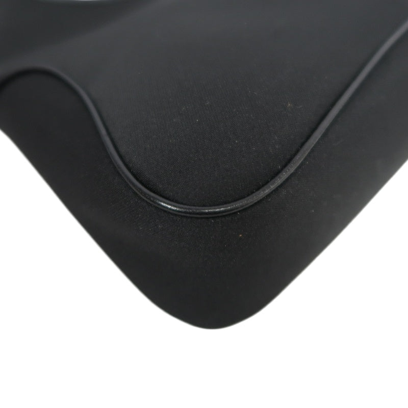 FERRAGAMO nylon　 Shoulder Bag 　 Black　 Silver Hardware