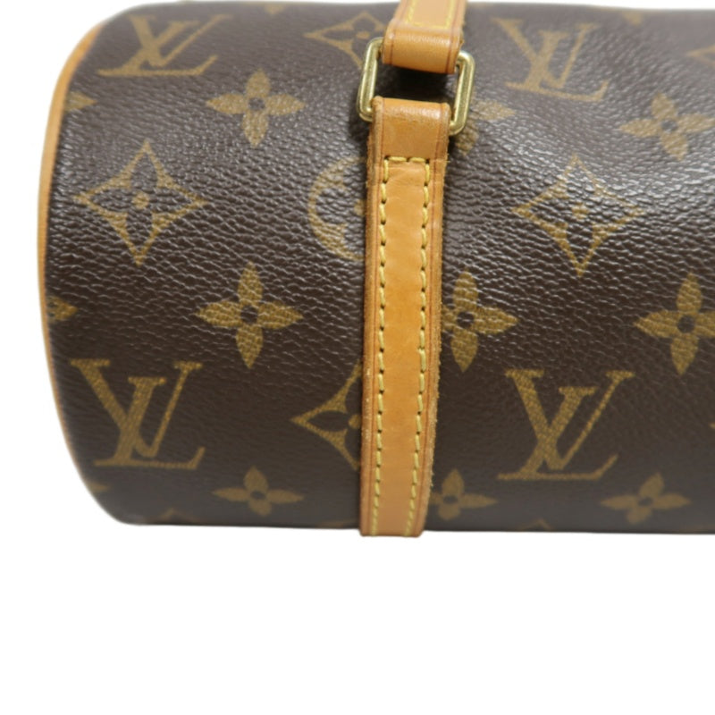 LOUIS VUITTON Monogram Papillon 26 Handbag  brown Gold Hardware