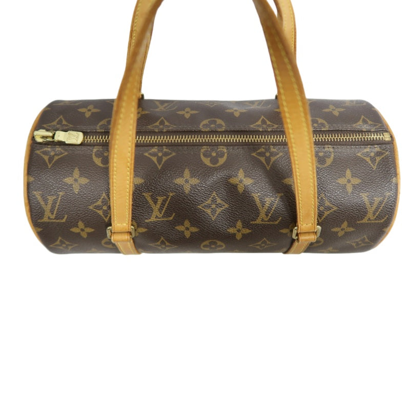 LOUIS VUITTON Monogram Papillon 26 Handbag  brown Gold Hardware