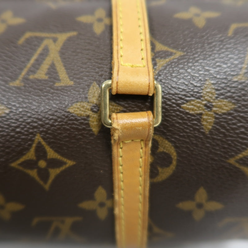 LOUIS VUITTON Monogram Papillon 26 Handbag  brown Gold Hardware