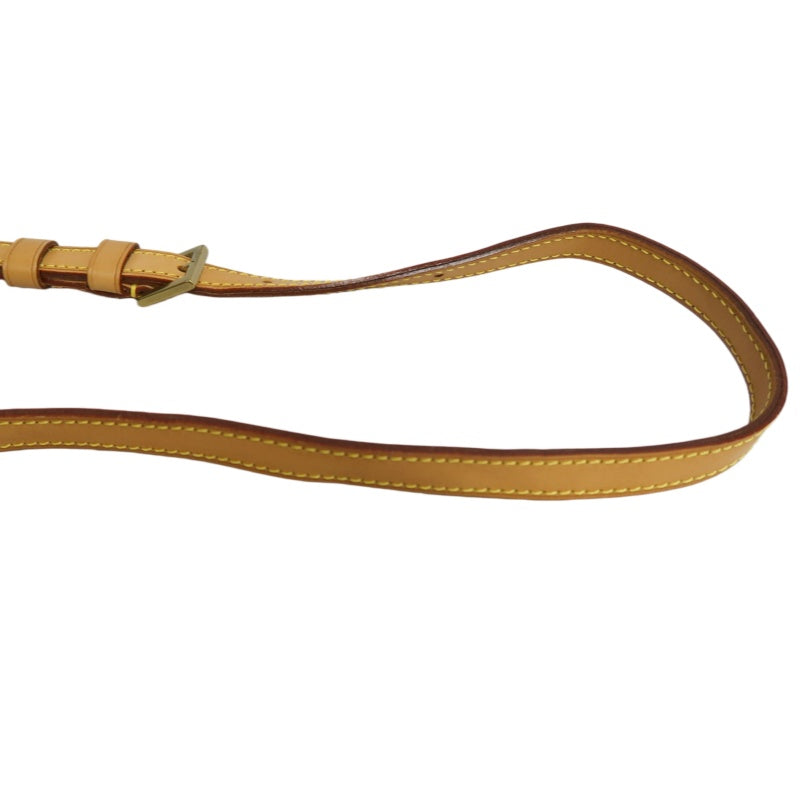 LOUIS VUITTON Monogram Trotter Shoulder Bag Crossbody  brown　Gold Hardware
