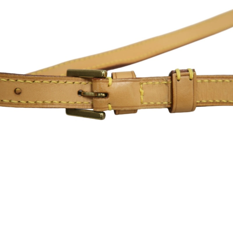 LOUIS VUITTON Monogram Trotter Shoulder Bag Crossbody  brown　Gold Hardware