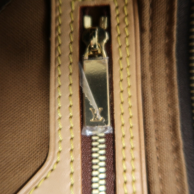 LOUIS VUITTON Monogram Trotter Shoulder Bag Crossbody  brown　Gold Hardware