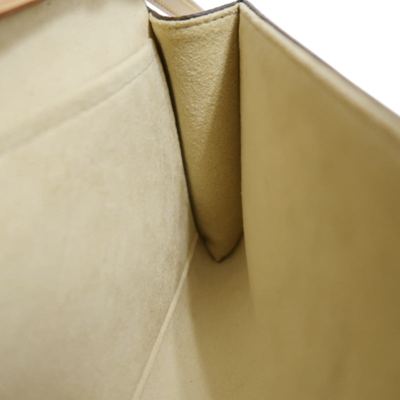 LOUIS VUITTON Monogram Pochette Twin GM  Clutch Gold Hardware With shoulder belt