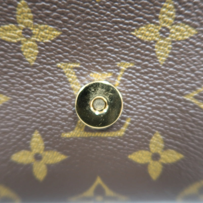 LOUIS VUITTON Monogram Pochette Twin GM  Clutch Gold Hardware With shoulder belt