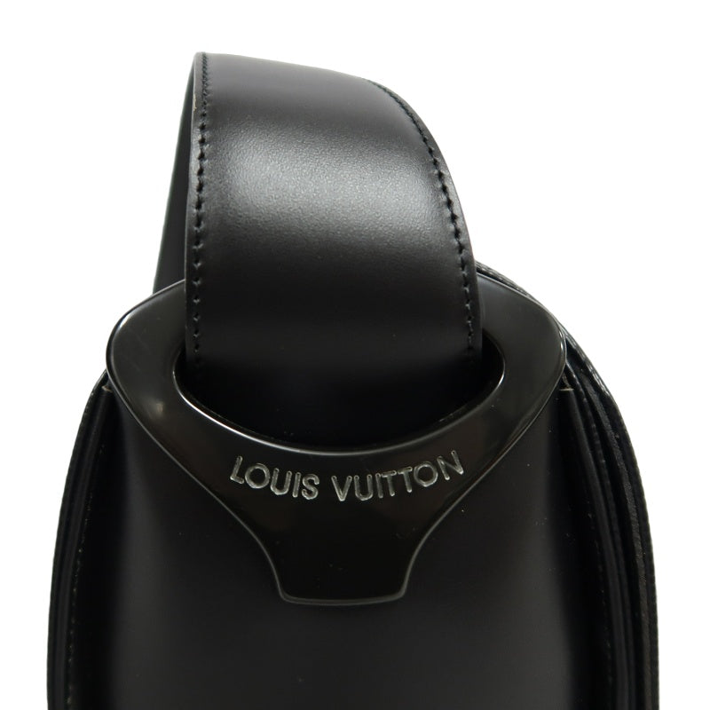 OUIS VUITTON Epi Nocturne GM Shoulder Bag 　 Black Silver Hardware