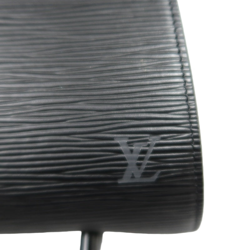 OUIS VUITTON Epi Nocturne GM Shoulder Bag 　 Black Silver Hardware
