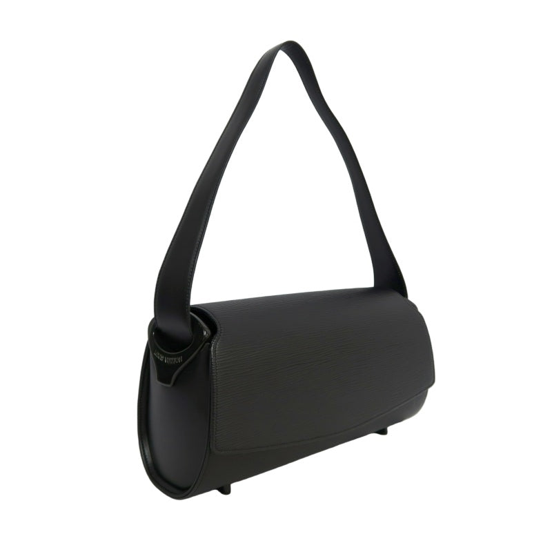 OUIS VUITTON Epi Nocturne GM Shoulder Bag 　 Black Silver Hardware