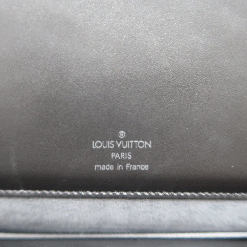 OUIS VUITTON Epi Nocturne GM Shoulder Bag 　 Black Silver Hardware