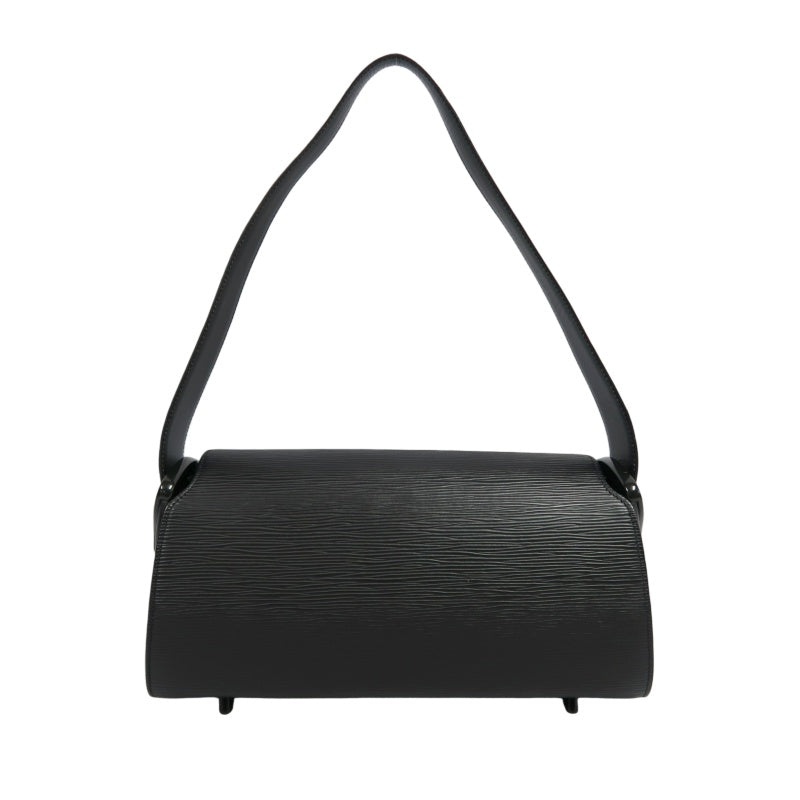 OUIS VUITTON Epi Nocturne GM Shoulder Bag 　 Black Silver Hardware