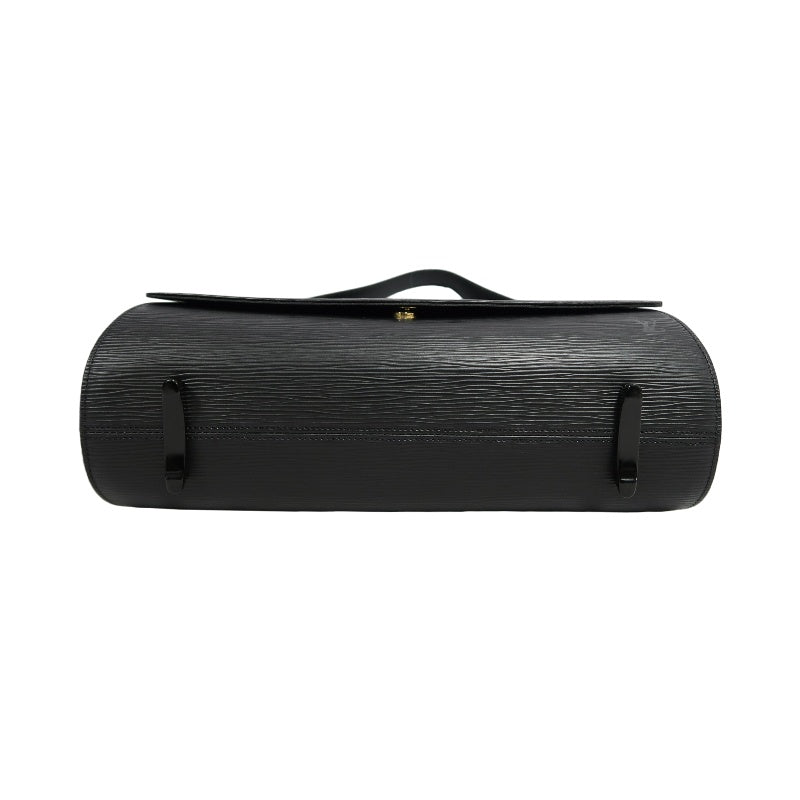 OUIS VUITTON Epi Nocturne GM Shoulder Bag 　 Black Silver Hardware