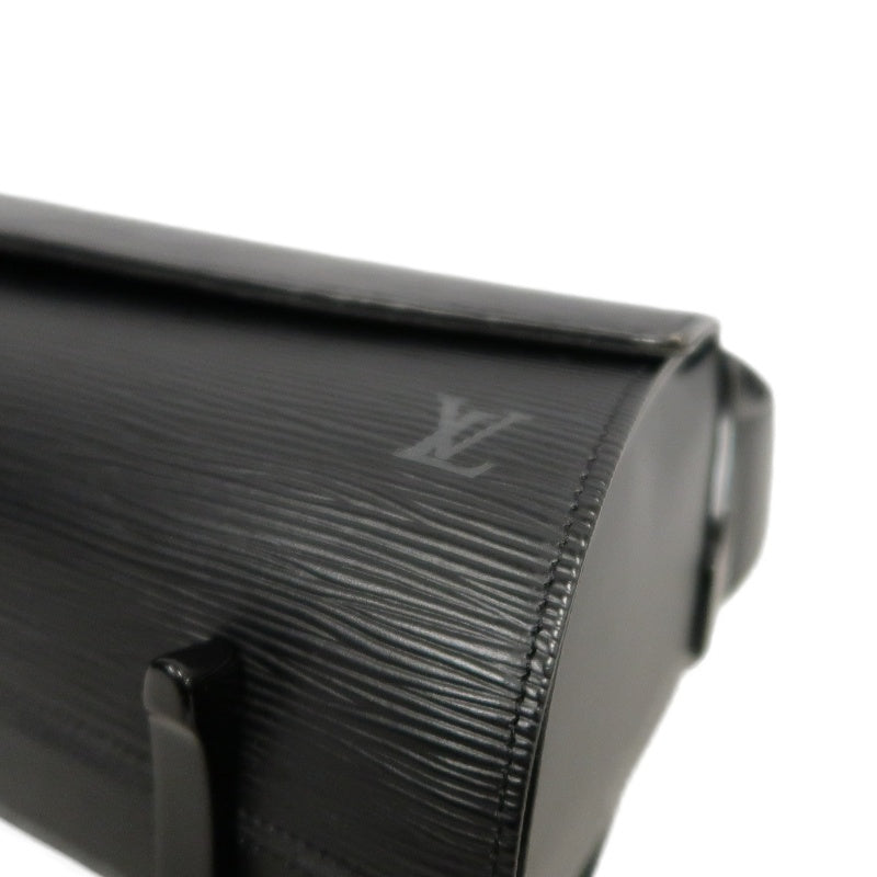 OUIS VUITTON Epi Nocturne GM Shoulder Bag 　 Black Silver Hardware