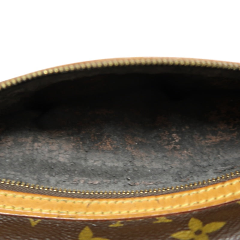 LOUIS VUITTON Monogram Saint Germain 28 Shoulder Bag brown Gold Hardware