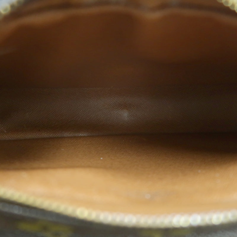 LOUIS VUITTON Monogram Saint Germain 28 Shoulder Bag brown Gold Hardware