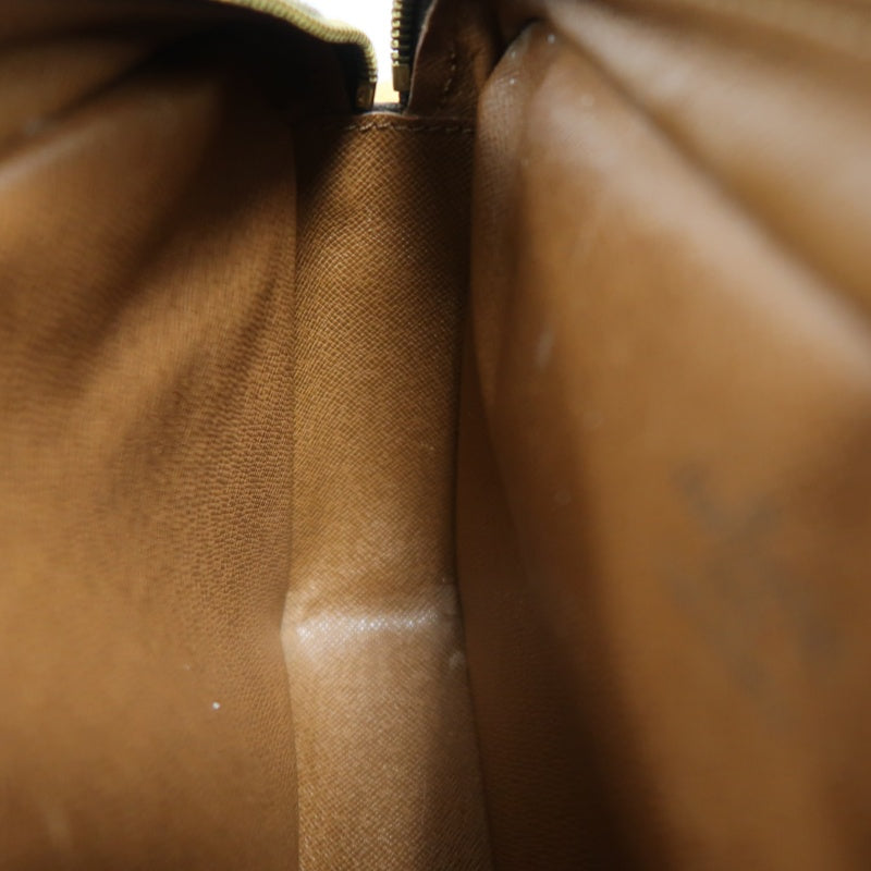 LOUIS VUITTON Monogram Saint Germain 28 Shoulder Bag brown Gold Hardware