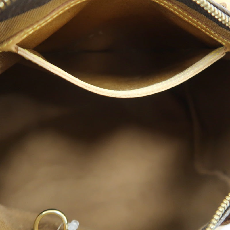 LOUIS VUITTON Monogram Speedy 30 Handbag Gold Hardware brown Cadena Padlock & 2 Keys