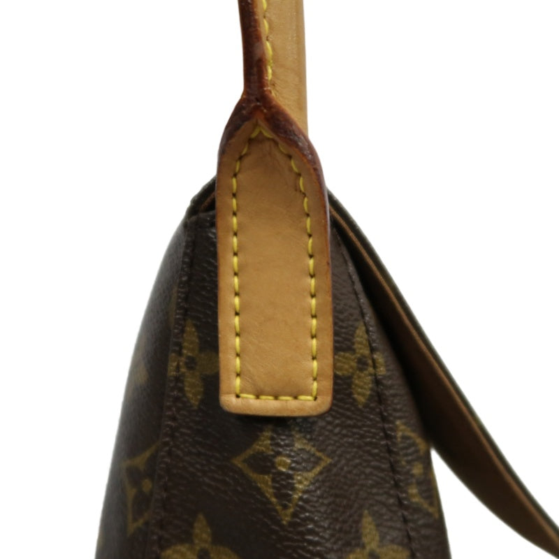 LOUIS VUITTON Monogram Mini Looping Shoulder Bag  Gold Hardware