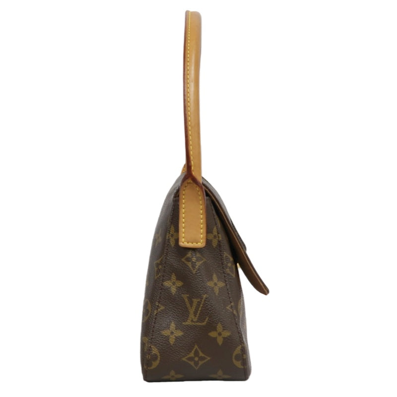 LOUIS VUITTON Monogram Mini Looping Shoulder Bag  Gold Hardware