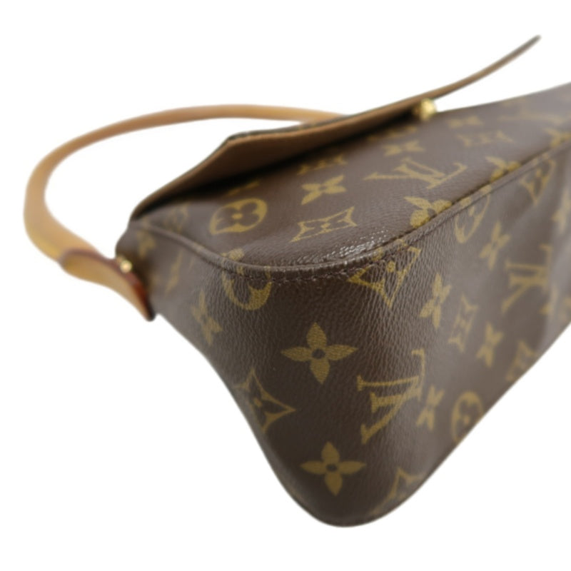 LOUIS VUITTON Monogram Mini Looping Shoulder Bag  Gold Hardware