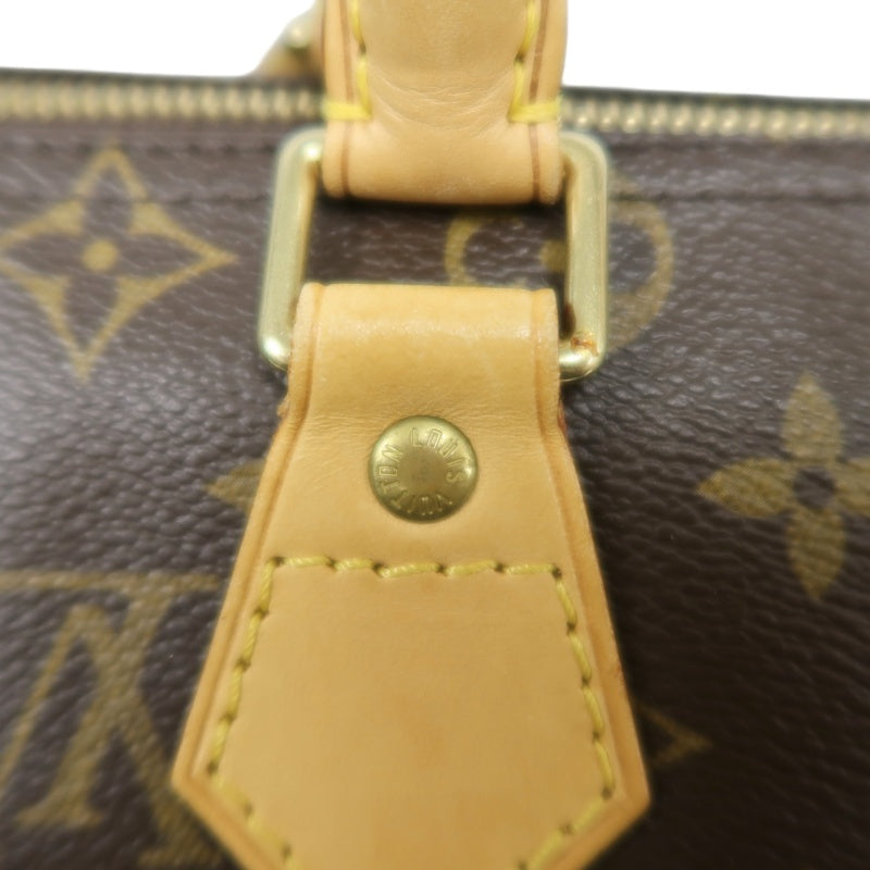 &nbsp;LOUIS VUITTON Monogram Speedy 25 HandbagM41528 Gold Hardware Cadena Padlock ・ 2 Keys
