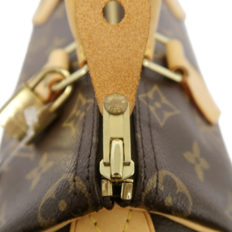 &nbsp;LOUIS VUITTON Monogram Speedy 25 HandbagM41528 Gold Hardware Cadena Padlock ・ 2 Keys