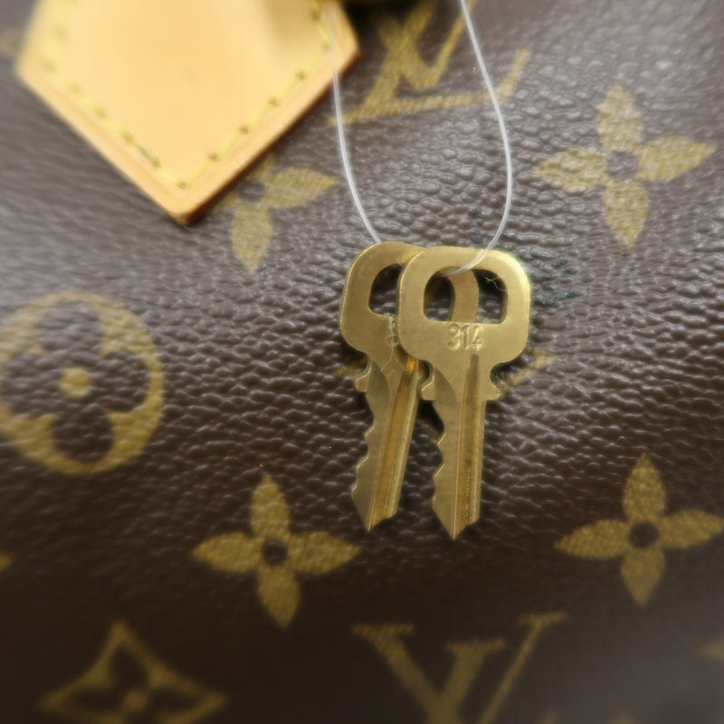 &nbsp;LOUIS VUITTON Monogram Speedy 25 HandbagM41528 Gold Hardware Cadena Padlock ・ 2 Keys
