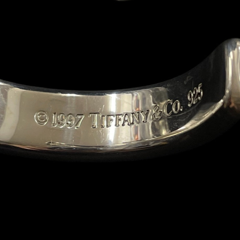 TIFFANY & CO. 1837 Narrow Bangle Bracelet Cuff 925 Silver Total Weight Approx 42.2g T&CO 1837 Stamped
