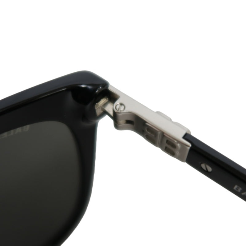 BALENCIAGA Sunglasses Eyewear Black Frame Gray Lens Wellington Style Case & Cleaning Cloth