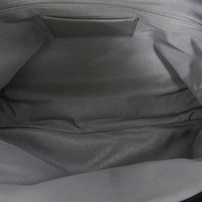 CHANEL Matelasse Calfskin Tote Shoulder Bag In Black With Silver Hardware